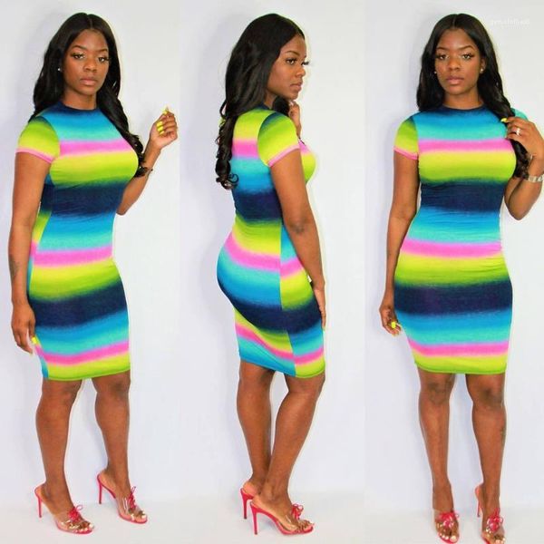 

rainbow printed mini dresses night club fashion sequined vest skirt bodycon panelled party clothing fashion womens summer, White;black