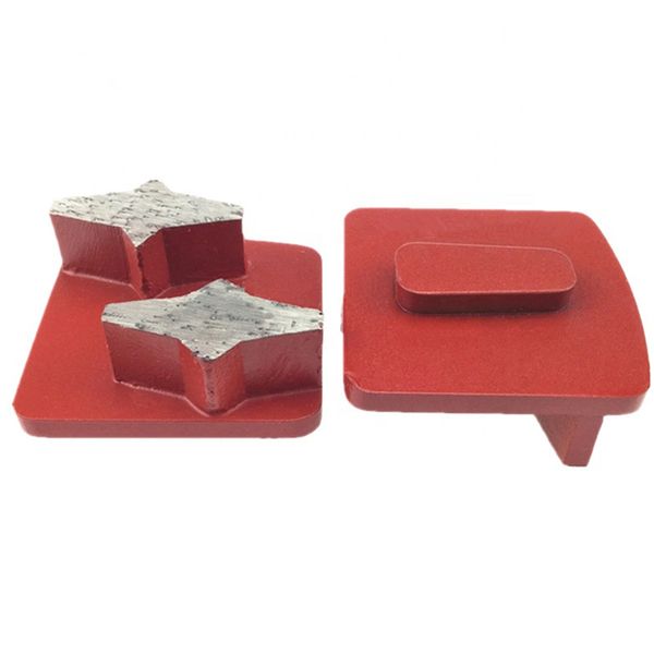 

kd-l90 sharp double star segments husqvarna redi lock diamond grinding block grinding pads for concrete floor and stone surface 12pcs