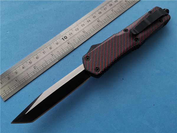 

Multi Color Full size A07 Double action automatic knife 440C Blade power tools Tactical Camping EDC Hunting Hiking Knives J5M R