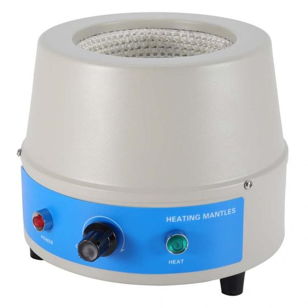 

500ml electric digital stirring temperature controller heating mantle tool 220v heat gun constant temperature heat holder cover