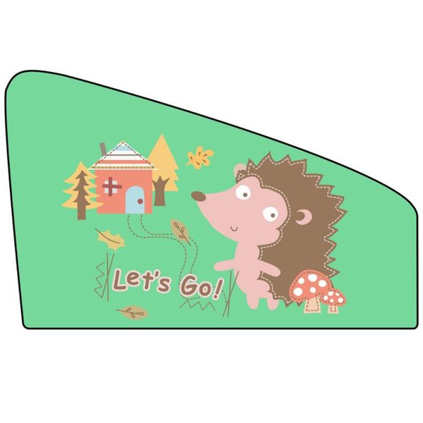

magnetic car side window sunshade cute cartoon curtain sunscreen insulation auto sunshade parasol curtains 50 x 78cm