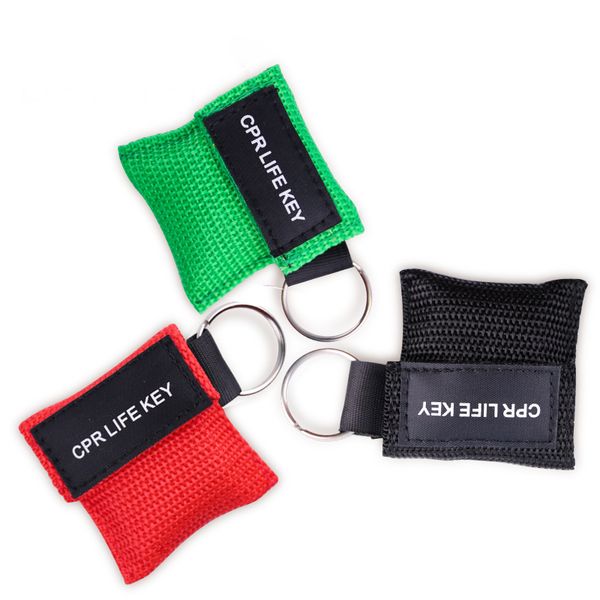 

слр реаниматор брелок первая помощь аварийная защита лица маска рот дыхание односторонний клапан инструмент здравоохранения 50 шт