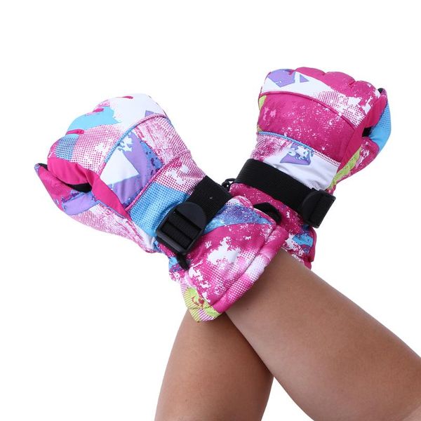 

camouflage winter snow gloves women waterproof super warm ski gloves outdoor skiing motorcycle snowboard female