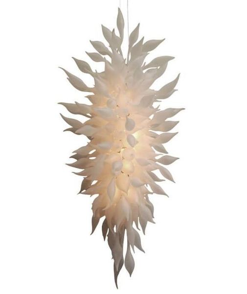 

lamps creative white blown chandeliers lighting l wedding decorative pendant lights modern restaurant led light crystal chandelier
