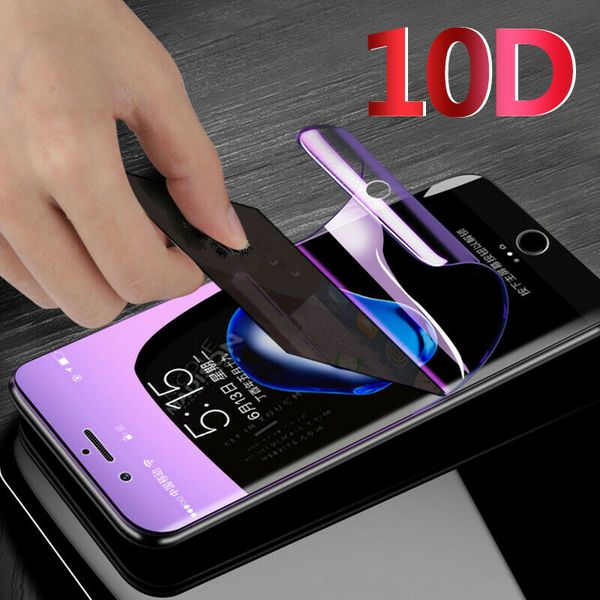 

for iphone x xs xr 11 11pro 8 8plus 7 7plus 6 6plus plusfull cover hydrogel 10d film soft screen protector