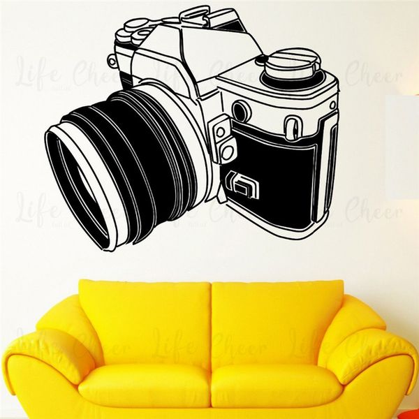 

фотокамера diy водонепроницаемый современная камера фотограф стикер стены наклейки на стены настенные обои украшения комнаты