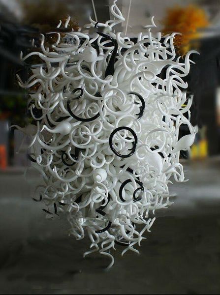 

latest technology romantic arabic ceiling light lamp modern handmade blown glass chandelier white decoration