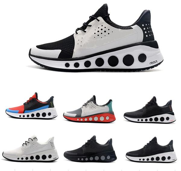 

2019 new react cruzrmax elementports run designer athletic trainer black white shoes for mens sneakers size eur40-45