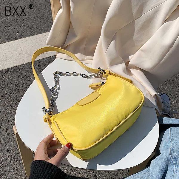 

bxx] nylon crossbody bags for women 2020 casual summer chain shoulder messenger handbags female travel cross body bag hl760