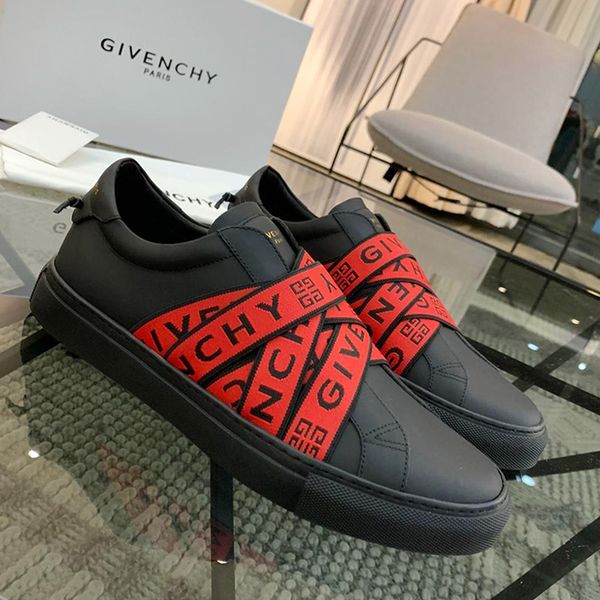 

2019x mens casual sports shoes luxury designer casual shoes striped gentlema slip-on elastic canvas mnes casual shoes size 38-44