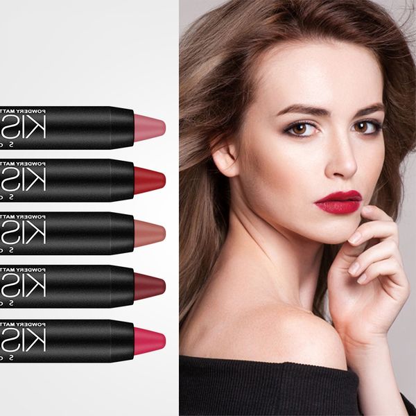 

19 colors lipstick pens waterproof non-stick cup long lasting colorfast velvet lipstick beauty lip tint