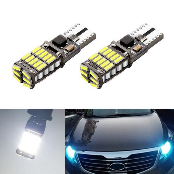

2x canbus car 4014 smd t10 led w5w projector lens auto lamp light bulbs for kia sportage rio k2 k5 ceed cerato sorento