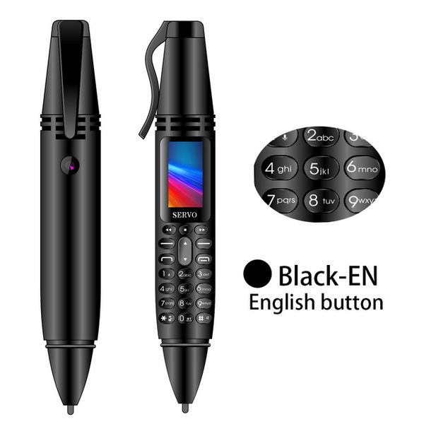 

Servo k07 recording pen mini cellphone 0 96 quot tiny creen g m dual im camera fla hlight bluetooth dialer mobile phone