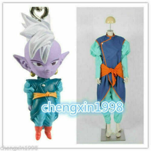 

new dragon ball z supreme kai cosplay costume, Black;red