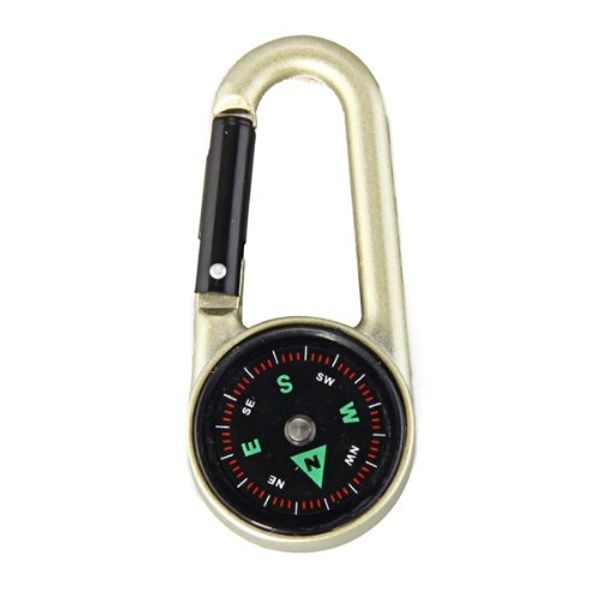 

portable compass clip camping hiking with calendar outdoor survival tool