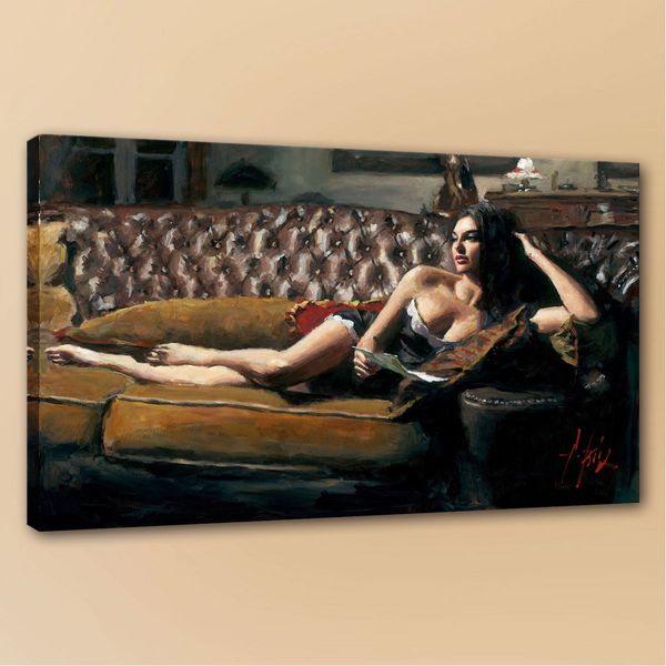 

modern home decor fabian perez nesoart handpainted home decor wall art picture oil painting on canvas 190820