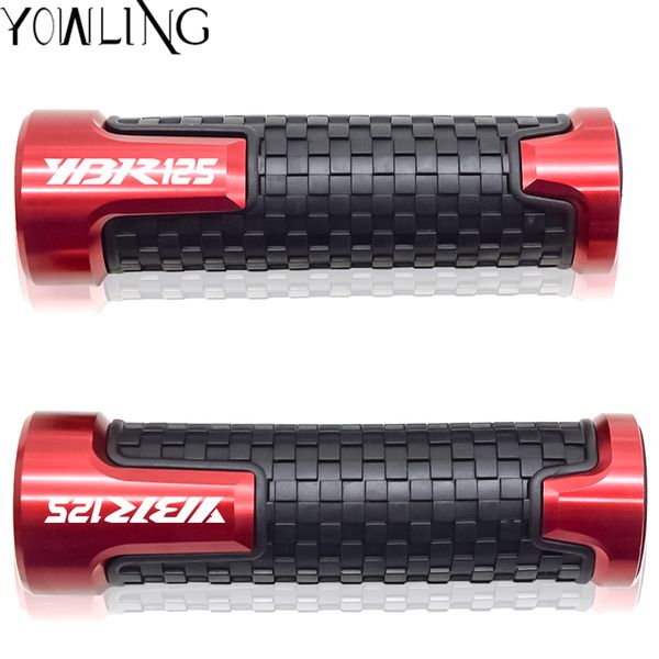 

cnc motorcycle handlebar grip handle bar motorbike handlebar grips for ybr125 ybr 125 2005-2010 2006 2007 2008 2009
