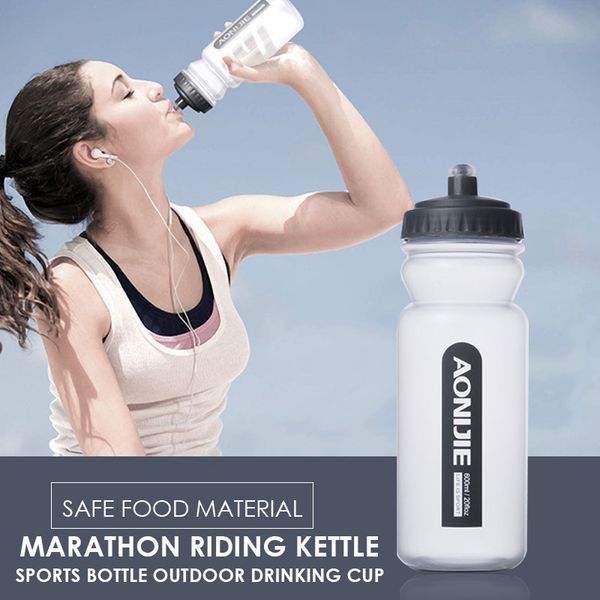 

sport bottle polymethylene 600ml outdoor sport water cup bicycle travel business trip fruit juice cycling kettle outdoor kettle