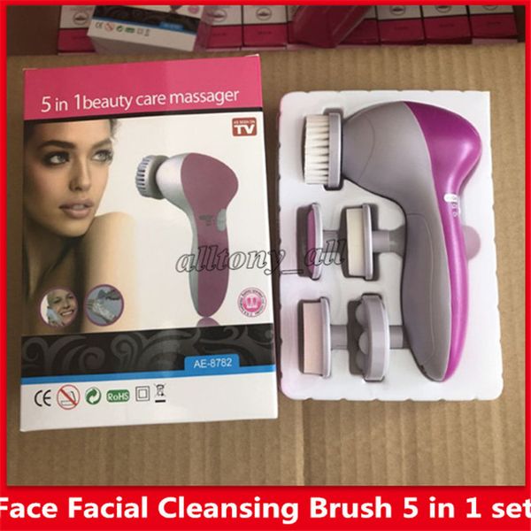 

Dhl hipping multifunction electric face facial cleaning bru h pa kin care ma age clean ing in trument facial clean ing facial ma age