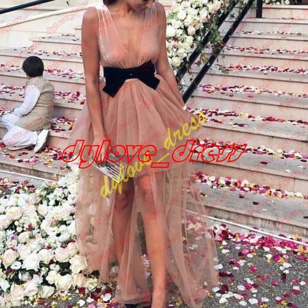 

2019 pink formal dress vestidos de fiesta short arabic black girl african plus size prom cocktail dresses
