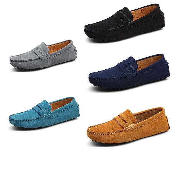 

2020 new men casual shoes espadrilles wholesale chestnut fashion simple black navy blue male trainer sneaker soft outdoor walking shipping