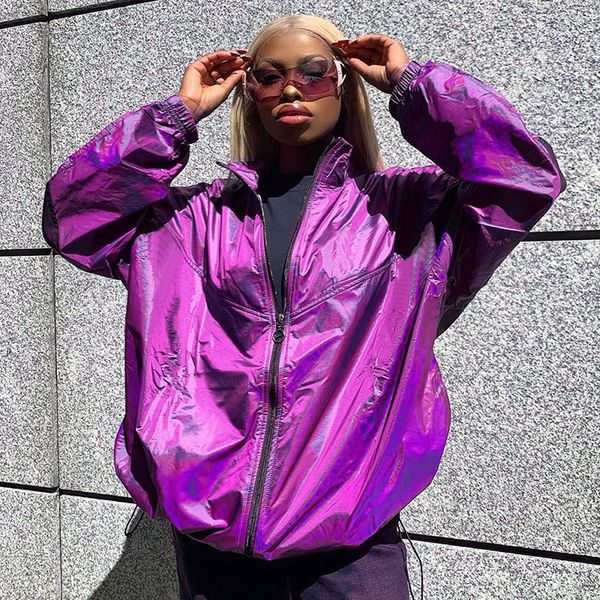 

2019 winter women solid jacket autumn streetwear long sleeve outwear windbreaker hooded coats for women female, Black;brown