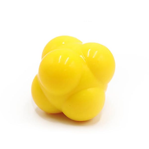 

1 pcs portable silicone hexagonal ball fitness reactions training elasticity sports sal99