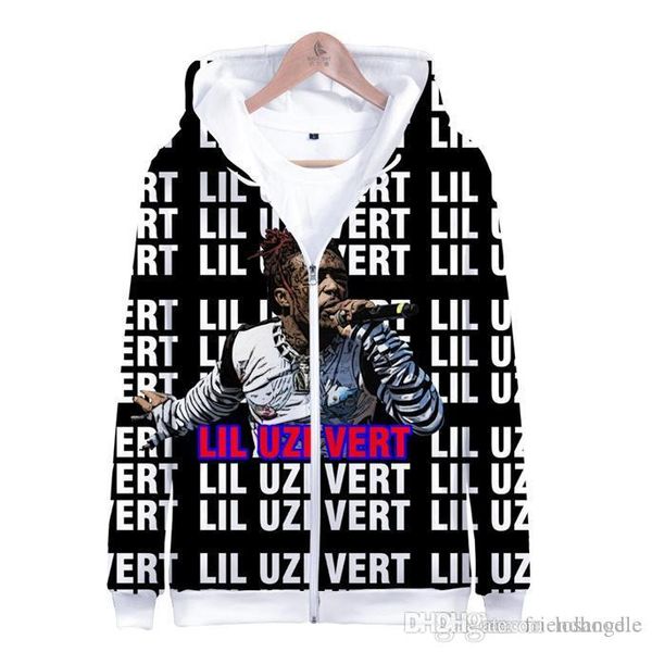 

lil ђзи vert 3d пеаи каѬдиган мђжкие sweartshirts  длиннм Ѭђкавом o-обѬазнм вѬезом мђж, Black