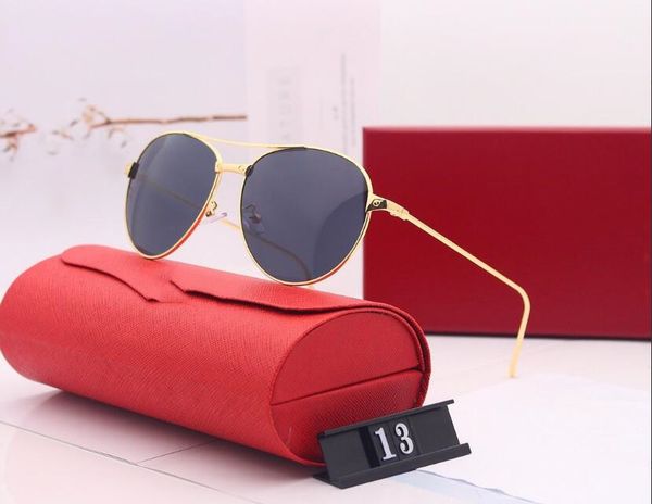 

fashion crime designer retro travel sunglasses female brand transparent metal glasses 2020 new uv400 ing, Blue;gray