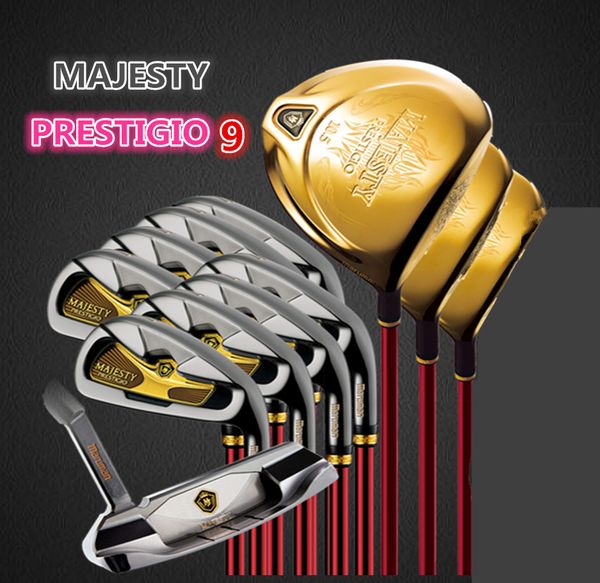 

golf club majesty prestigio 9 men's set of graphite golf clubs