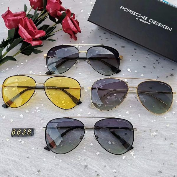 

designer sunglasses luxury sunglasses designer glass for womens fashion adumbral glasses uv400 model 8638 5 colors with box, White;black