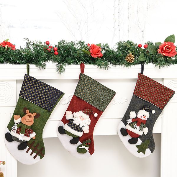 

christmas socks gift bag christmas ornaments tree pendant supplies stockings