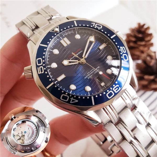 

лучшие часы бренда для мужчин профессиональный sea diver watch 8800 автоподзаводом 42мм керамический ободок мастер хронометр водонепроницаем, Slivery;brown