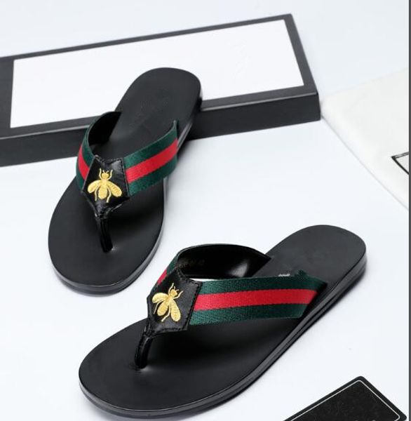

2019 Men's shoes, cowhide sandals, herringbone slippers, leather casual shoes, comfortable temperament, men's high quality 38-44