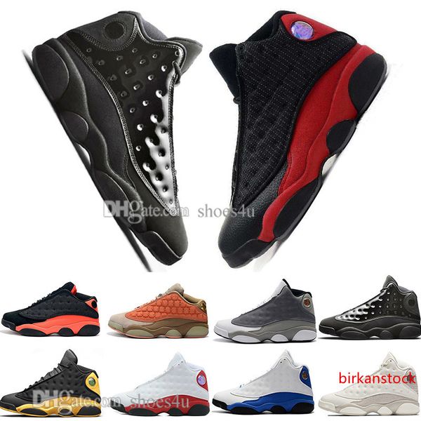 

13 13s cap and gown terracotta blush mens basketball shoes phantom black infrared flints bred men sports sneakers designer outdoor