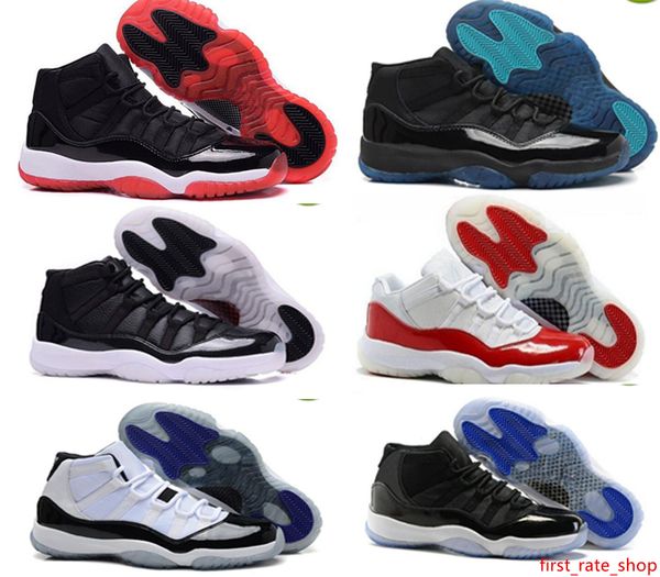

designer shoes 11 11s space jam bred concord basketball shoes men women 11s gym red midnight navy gamma blue 72-10 sneakers shoes