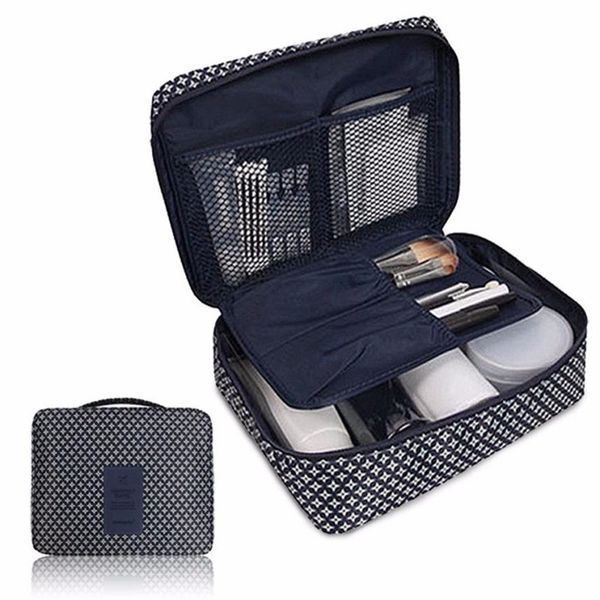 

pockettrip clear cosmetic makeup bag toiletry travel kit organizer handbag porta maquiagem with m3