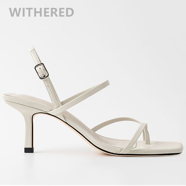 

withered 2020 summer ins blogger fashion simple roma shoes stiletto shoes sandals women woman women sandals, Black