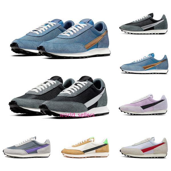 

вафля daybreak sp платформа повседневная обувь мужчины женщины кроссовки белый университет красный металлик золото мужской тренер спортивный