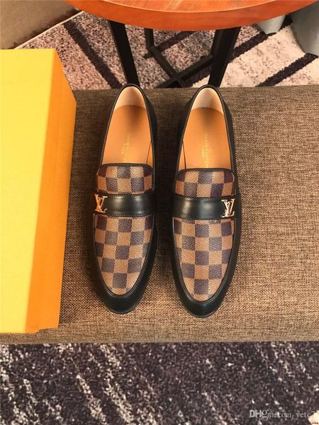 

20wf luxury italian style shoes man genuine leather dress shoes man slip on zapatos hombre wine red party and wedding shoes man madaol, Black