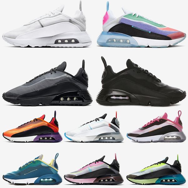 

2090 womens mens running shoes be true black anthracite pure platinum green magma orange mens trainers size 36-45