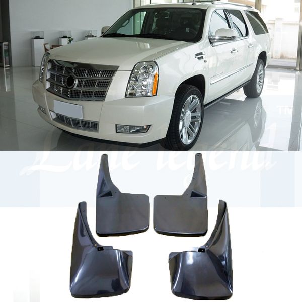 

for cadillac escalade 2007-2014 gmt900 car mud flaps fender mudguards mudflaps splash guards accessories