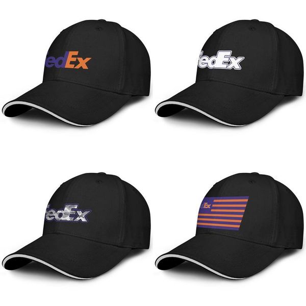 

fedex federal express corporation logo fashion baseball sandwich hat retro team truck driver cap usa flag gray camouflage purple, Blue;gray