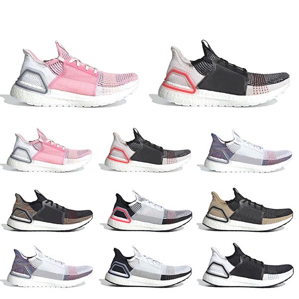 

2019 Ultraboost 5.0 Cloud White Black Ultra boost mens Running shoes Dark Pixel Refract Primeknit sports trainers men women sneakers 36-45