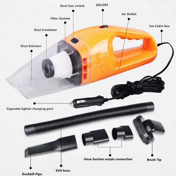 

12v 120w high power car vacuum cleaner for forester outback legacy impreza xv brz