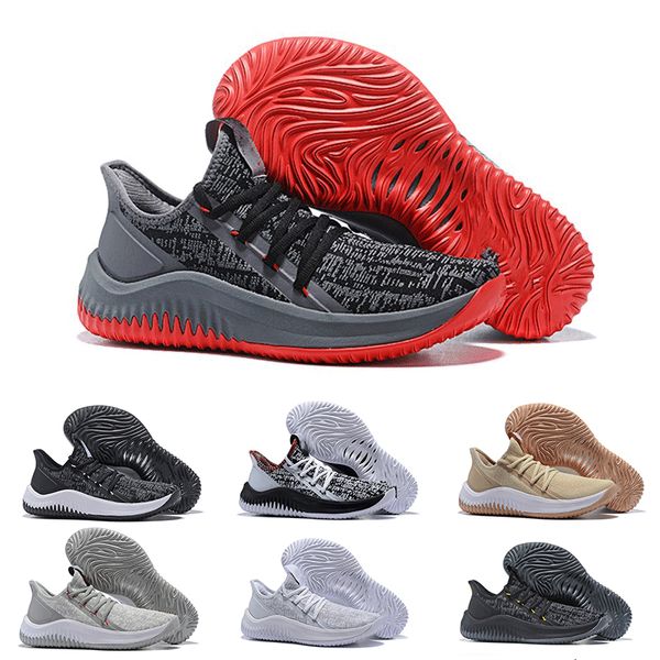 

new 2019 arrival dame 4.0 mens designer d lillard 4 basketball shoes rip city original sports sneakers size 40-46