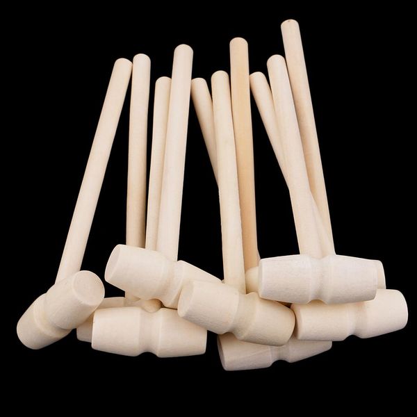 

wooden hammer mallet 140x43x19mm crab lobster seafood crackers