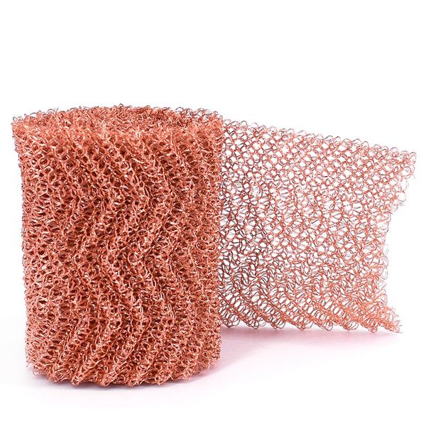 

4 wires pure copper mesh woven filter sanitary for distillation moonshine home brew beer 100mm width
