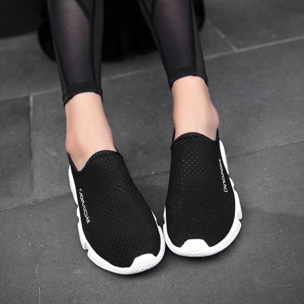 

fashion men's sneakers men's shoes sports canvas casual shoes breathable sports running board men men fashion, Black