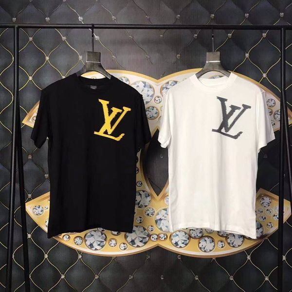 

Роскошные мужские дизайнерские футболки марки Summer Street wear Европа Париж Мода Мужчи